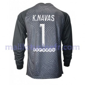 Maillot de Foot Paris Saint-Germain Keylor Navas 1 Extérieur Gardien 2020-21 Manches Longues